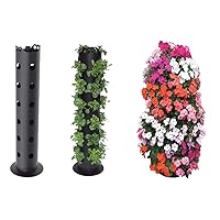 Flower Tower AP-FT002 Apollo, Freestanding, 3-feet, Black