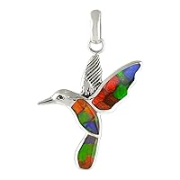 Starborn Hummingbird Pendant in Sterling Silver