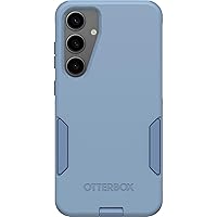 OtterBox Galaxy S24+ Commuter Series Case - Crisp Denim (Blue), Slim & Tough, Pocket-Friendly, with Port Protection