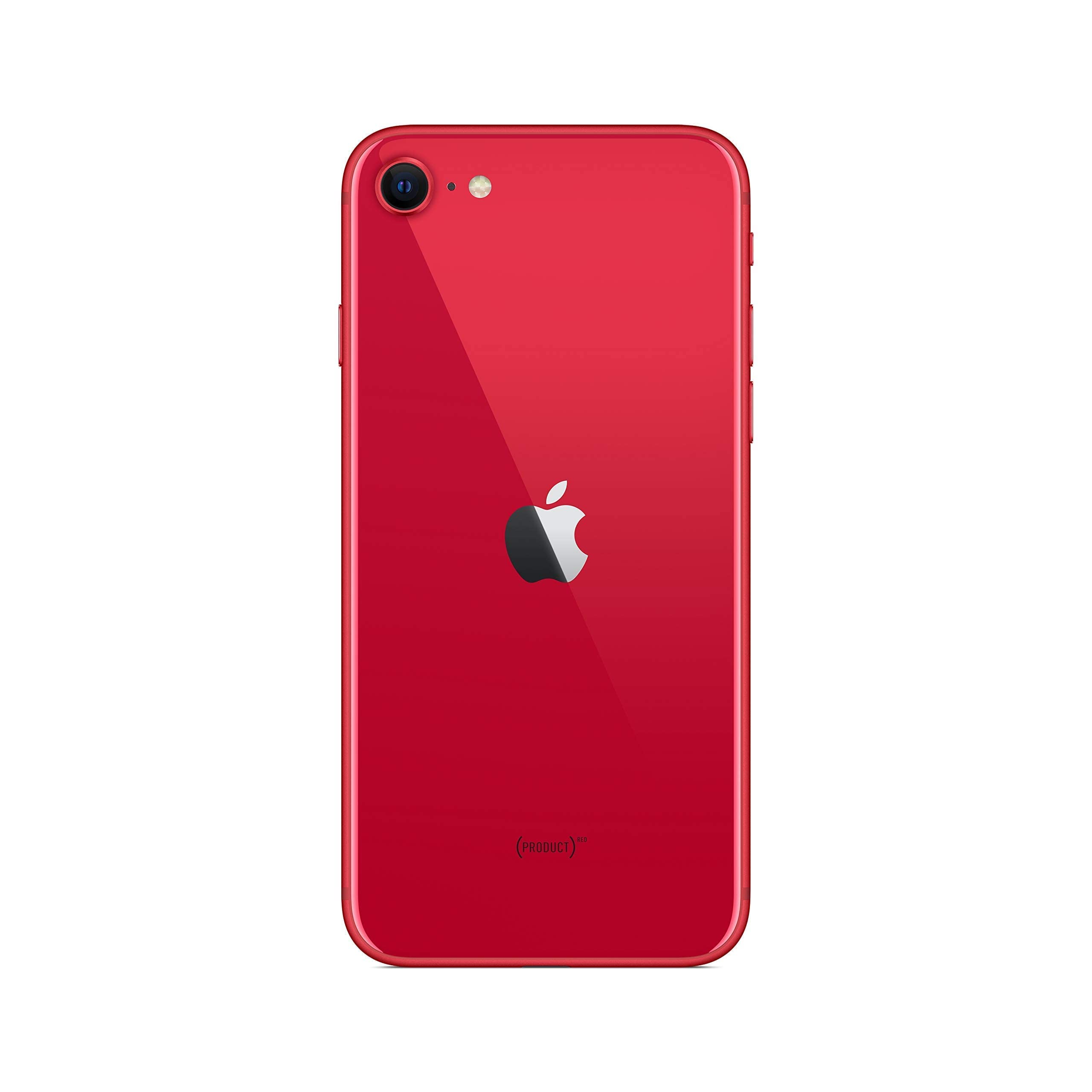 Apple iPhone SE, 64GB, Red - Fully Unlocked (Renewed Premium)