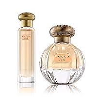 Tocca Eau de Parfum Set for Women, Stella (20ml + 50ml) - - Fresh Floral, Blood Orange, Freesia, Spicy Lily - Hand-Finished Bottle