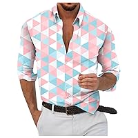 Long Sleeve Shirts for Men Adult Top O-Neck Long Short Sleeve Tee Casual Tee Shirts Crew-Neckline Long Sleeve Shirt