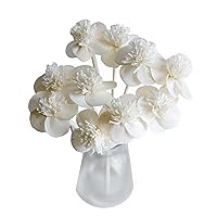 10 Cherry Blossom Sola Flower with Reed Diffuser for Home Fragrance by Plawanature