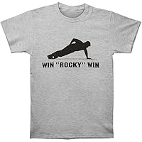 Men's Rocky Win More Slim Fit T-Shirt XXXXX-Large Gray Heather