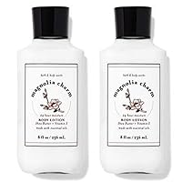 Bath and Body Works Gift Set of of 2 - 8 Fl Oz Lotion - (Magnolia Charm)