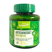 ARTICHOKEDIET with Boldo | ALCACHOFA CON Boldo | Herbal Supplement for Slimming and Digestion - 60 Capsules