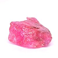 Mineral Stone Specimen Red Ruby, Certified Rough Ruby Loose Gemstone 10.50 Carat Chakras Healing Crystal Gem