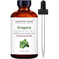 Oregano Essential Oil, Premium Grade, Pure and Natural, for Aromatherapy, Massage, Topical & Household Uses, 1 fl oz