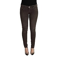 Acht Chic Slim Fit Brown Skinny Women's Jeans