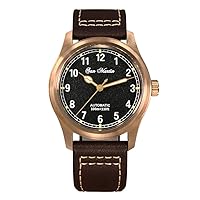 San Martin 37mm SN0034Q Men Pilot Watch YN55 Cusn8 Bronze Vintage Military Automatic Mechanical Wristwatches