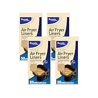 Reynolds Kitchens Air Fryer Liners, 50 Count. (Pack of 4)