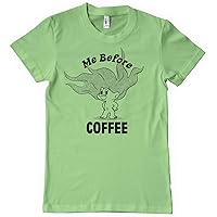 Good Luck Trolls Officially Licensed Me Before Coffee Mens T-Shirt
