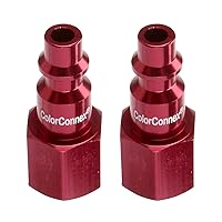 ColorConnex Plug (2-Pack), Industrial Type D, 1/4