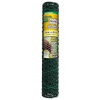 YARDGARD US Title 308452B Poultry Netting Fence 2 Foot x 25 Foot, Color-Green