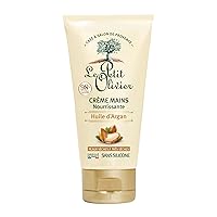 Nourishing Hand Cream - Enriched With Argan Oil - Softens, Nourishes and Protects Hands - Soothes The Sensation Of Tightness And Discomfort - Silicone Free - 2.5 Oz