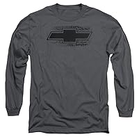 Chevrolet Bowtie Burnout Unisex Adult Long-Sleeve T Shirt for Men and Women