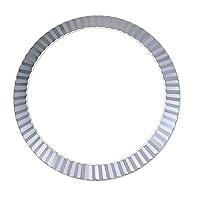 Ewatchparts FLUTED BEZEL COMPATIBLE WITH 40MM ROLEX PRESIDENT 228239, 228349 18KW REALGOLD