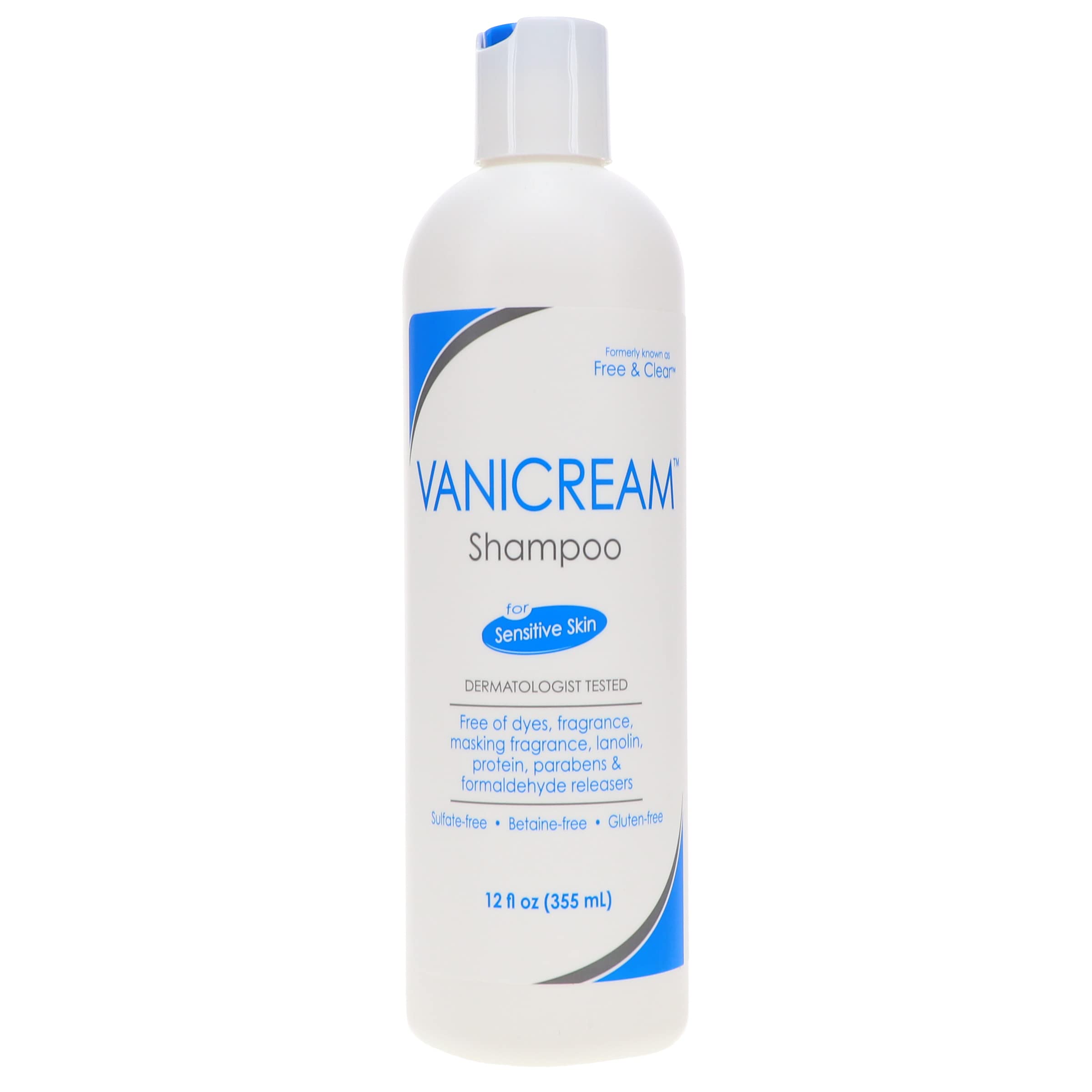 Vanicream Shampoo For Sensitive Skin 12 OZ (Pack of 3)