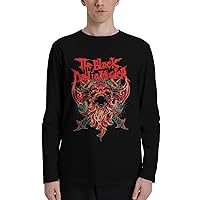 Rock Band T Shirts The Black Dahlia Murder Boy's Cotton Crew Neck Tee Long Sleeve Shirts Black