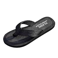 Men S Flip Flops Beach Flip Flops Flat Toe Sandwich Beach Flip Flops For Men Mens Backyard Shoes