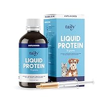 AminoPets Liquid Collagen Protein Supplement for Dogs, Cats Food Topper, Weight Gain & Recovery - Muscle & Mobility - AminoPets Hydrolyzed Collagen Made in USA 8 oz