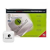 Practice Golf Balls, Full Swing Limited Flight Golf Practice Balls, Perfect Training Aid for All Golfers (pack of 12)