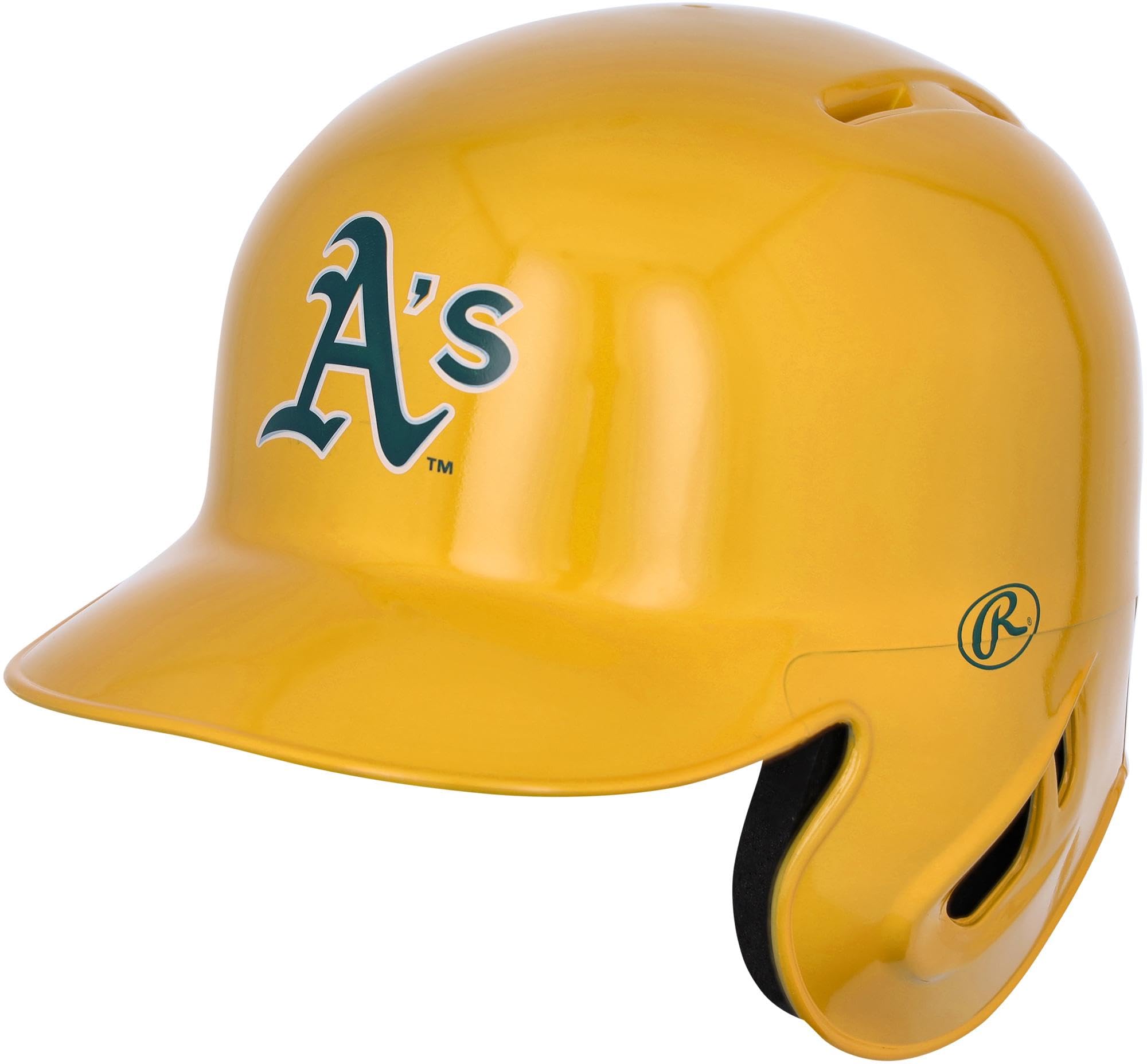 Oakland Athletics Rawlings Alternative Chrome Mini Batting Helmet - Fanatics Exclusive - MLB Mini Helmets