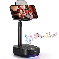 Gifts for Men Him, Cell Phone Stand with Wireless Speaker(7-11’’Height), Birthday Gifts for Men, Gifts Him, Phone Holder for iPhone/Android/Tablet, Unique Gifts for Dad Him Mom, Women Gifts