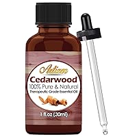 Artizen - Cedarwood Essential Oil 30ml Pure and Natural,Therapeutic Grade for Diffuser Skin Massage Candle Soap Making 1oz