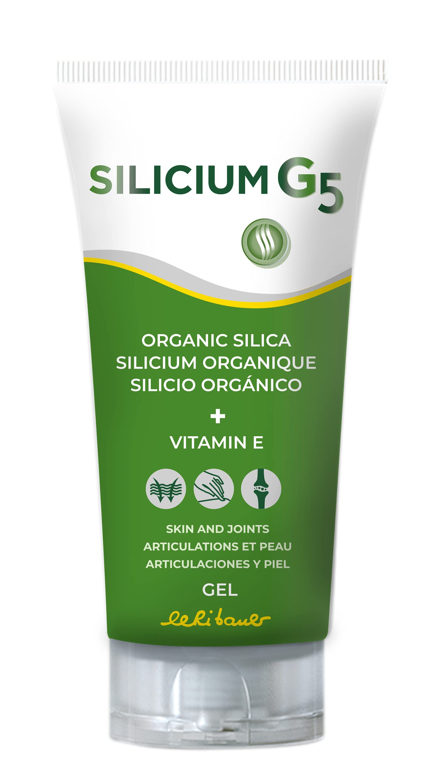 Living Silica Collagen Booster Gel | Transdermal Silica Supplement for Skin Application and Dermal Absorption | Clinically Proven | Promotes Collagen Regeneration for Joint and Skin Health