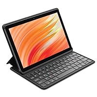 Amazon Fire HD 10 tablet and Keyboard Case bundle, seamlessly handle tasks and email on-the-go, latest model (2023 release), 32 GB, Black