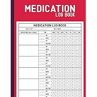 Medication Log Book: Keep Track Your Daily Medication, Administration, Adults, Care, Checklist, Daily, Elderly, Health, Journal, Medication, Medicine, Notebook, Patient, Pills, Reminder.