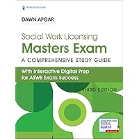 Social Work Licensing Masters Exam Guide: Study Guide for LMSW Licensing Exam - Book + Online Exam Prep from Dawn Apgar, Customized Study Plan, Practice Test & Lessons, Online Study Community Social Work Licensing Masters Exam Guide: Study Guide for LMSW Licensing Exam - Book + Online Exam Prep from Dawn Apgar, Customized Study Plan, Practice Test & Lessons, Online Study Community Paperback Kindle