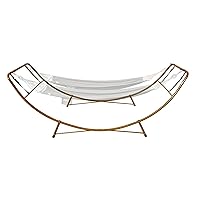 Universal Hammock Stand, Fits 2 Single Hammocks 7 ft to 14 ft Long or 1 Double Wide, Unique Head Up Mount Option for Dual Hammock Chat Mode, Heavy Duty, 600 Lbs Capacity, Indoor/Outdoor