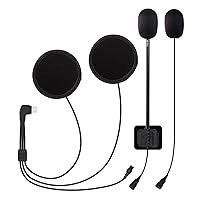 LEXIN Motorcycle Audio Set for Helmet Bluetooth Headset, with Type-C Connector, Fit for B4FM/GTX/G2P/G16/G1/MTX