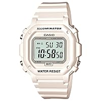 CASIO Men's Wristwatch F-108WHC-7BJF Standard Digital Display White x white