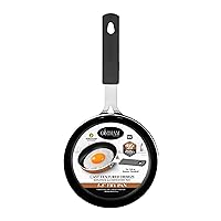 Gotham Steel Mini Nonstick Egg & Omelet Pan – 5.5” Single Serve Frying Pan / Skillet, Diamond Infused, Multipurpose Pan Designed for Eggs, Omelets, Pancakes, Sliders, Rubber Handle, Dishwasher Safe