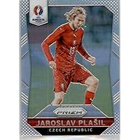 2016 Panini Prizm UEFA Euro Silver Prizms #21 Jaroslav Plasil Czech Republic Official FIFA Soccer Card in Raw (NM or Better) Condition