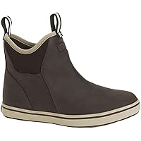 Xtratuf Men's 6 Inch Leather Ankle Deck Boot Brown 13