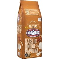 Kingsford, Charcoal Briquets with Garlic Onion Paprika and Hickory Wood, 128 Ounce