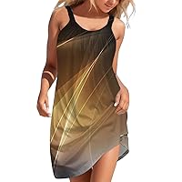 Spring Dresses for Women 2024 Plus Size 3XL,Women Plus Size Vintage Bohemian Daily Summer Casual Sleeveless Pul