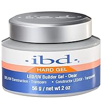 IBD LED/UV Gels Builder Gel Clear, 2 oz IBD LED/UV Gels Builder Gel Clear, 2 oz