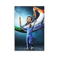 Sachin Tendulkar Cricket Player Poster (5) Print Photo Art Painting Canvas Poster Home Decorative Bedroom Modern Decor Posters Gifts 08x12inch(20x30cm)