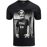 ShirtBANC Don Ramon Thug Life Mens Shirt Tattoos and Pixel Sunglasses Meme Tee
