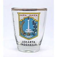 Indonesia Jakarta Shot Glass