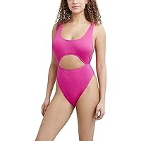 BCBGeneration Women's One Piece Swimsuit with Front and Back Cut Out