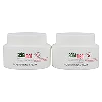 Sebamed Moisturizing Face Cream Dermatologist Recommended for Sensitive Skin with Vitamin E 2.6 Fluid Ounces (75 Milliliters) 2-Pack