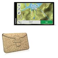 BoxWave Case Compatible with Garmin DriveTrack 71 (Case Quorky Pouch, Durable, Lightweight Cork Envelope Sleeve Cover for Garmin DriveTrack 71