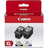 Canon PG-240 XL Black & CL-241 XL Color Ink Cartridge Value Pack for Select PIXMA MG, MX, TS Series Printers