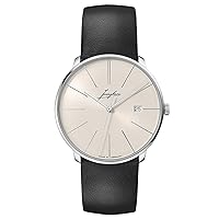 JUNGHANS Meister fein Men's Watch Automatic Signature 027/4355.00, Strap.